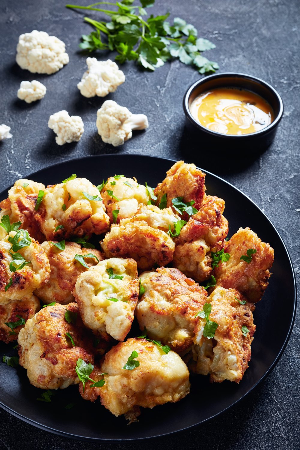 Fried Potatoes And Cauliflower