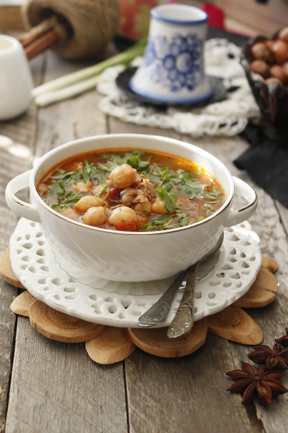Savory Spinach Stew
