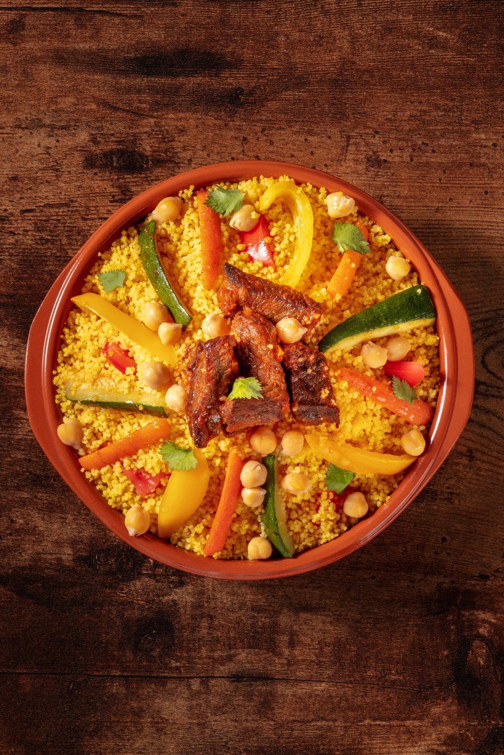 Vibrant Tunisian Couscous