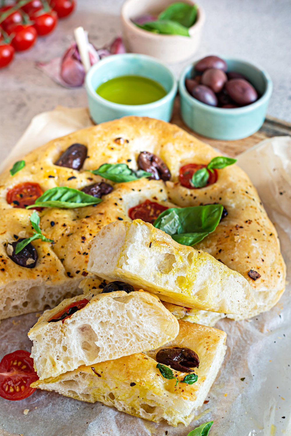 Italian Focaccia Bread