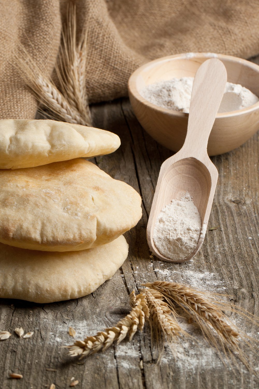 Oven Method Pita Bread