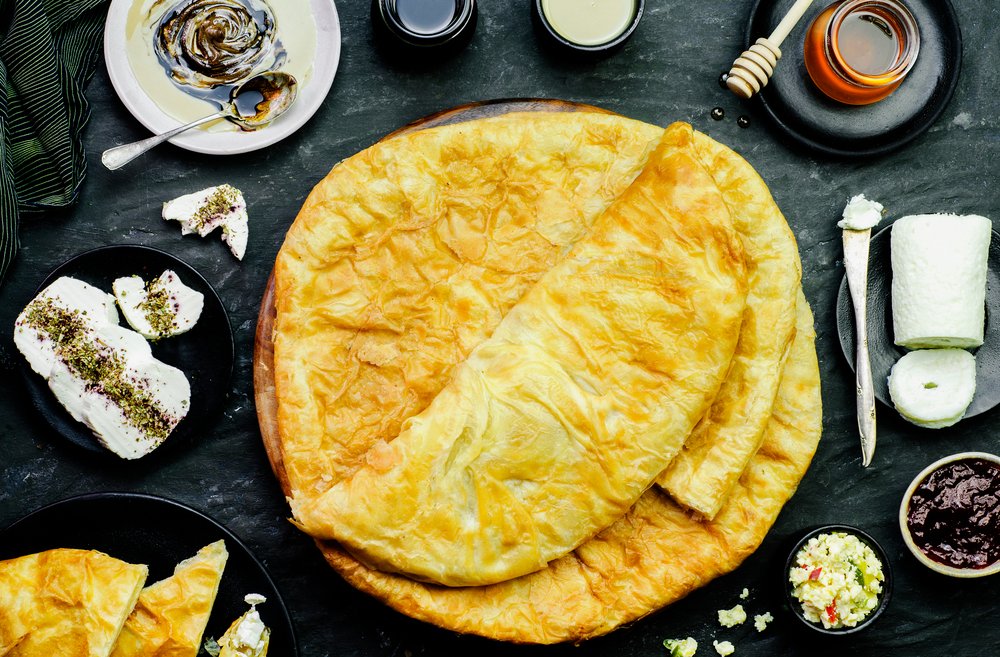 Oven Method Egyptian Layered Bread