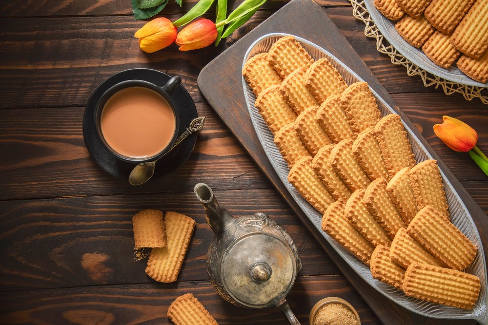 Golden Ammonia Cookies